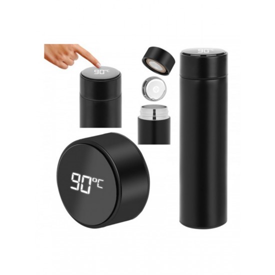 Θερμός Κούπα Με Led Δείκτη Θερμοκρασίας 0.5lt