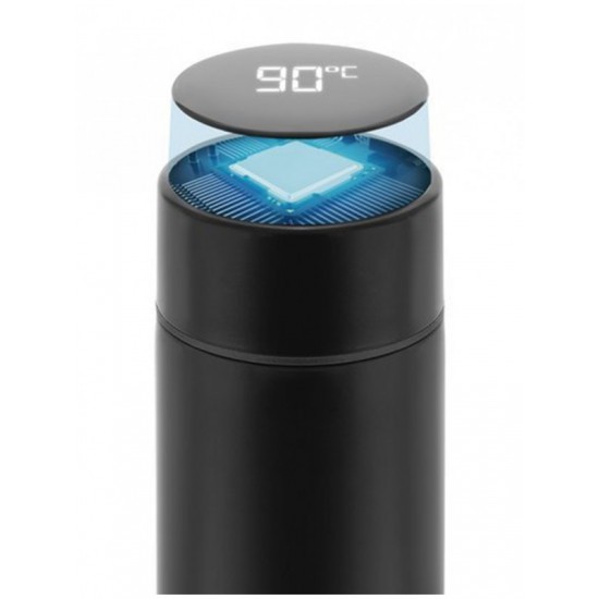 Θερμός Κούπα Με Led Δείκτη Θερμοκρασίας 0.5lt